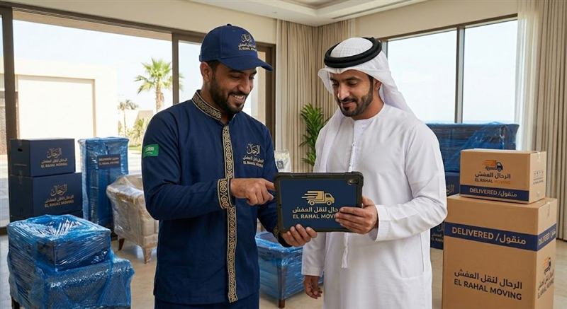 نقل مطبخ كامل مع تغليف الأجهزة الكهربائية بجدة — حي العمارية