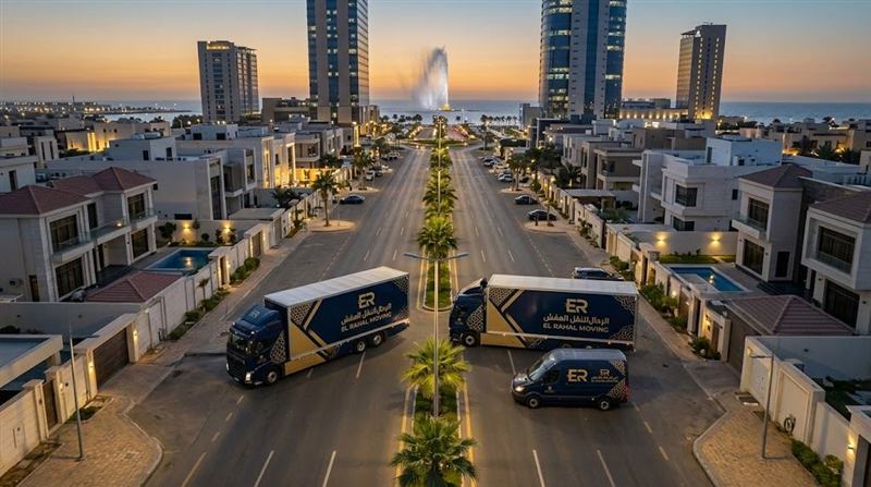 تفريغ الأثاث وترتيبه في المنزل الجديد بعد النقل — حي غليل