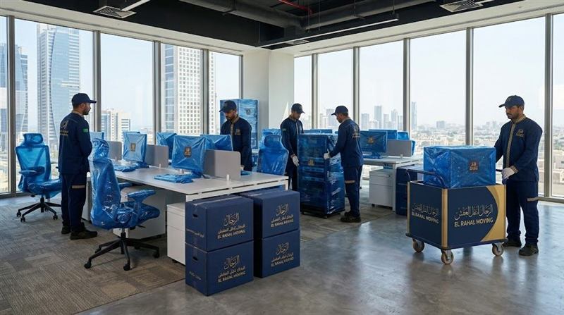 نقل الأجهزة الكهربائية والثلاجة بتغليف آمن مع الرحال — حي بترومين